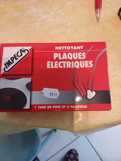 produit pour nettoyer plaques électriques