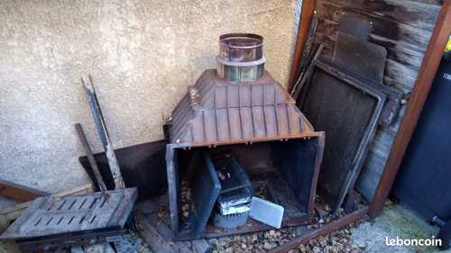 Foyer fermé 14kw pour cheminée