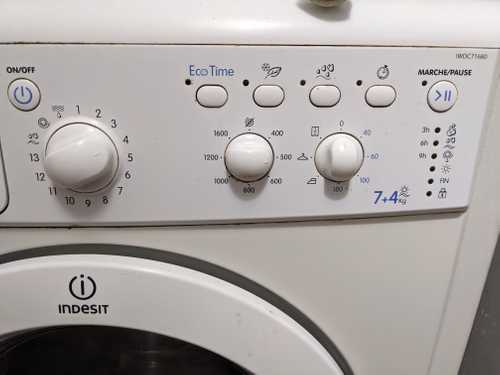 Machine à laver hublot avec sèche linge