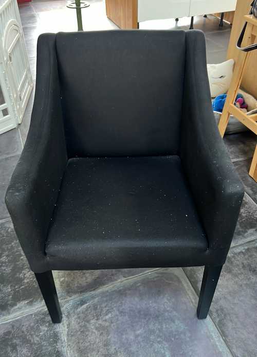 Fauteuil noir