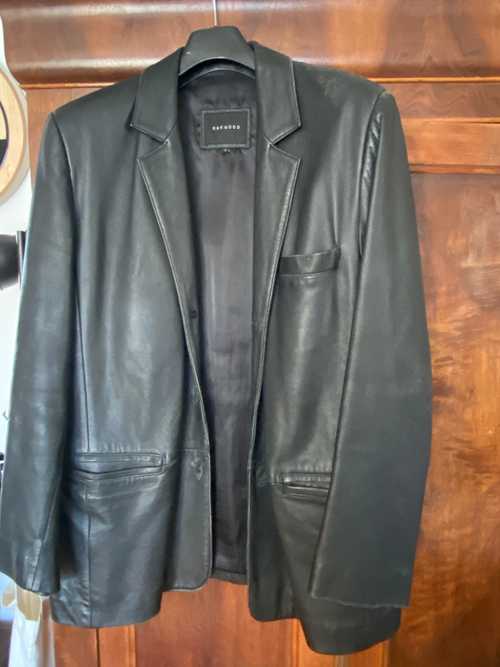 Veste cuir homme 