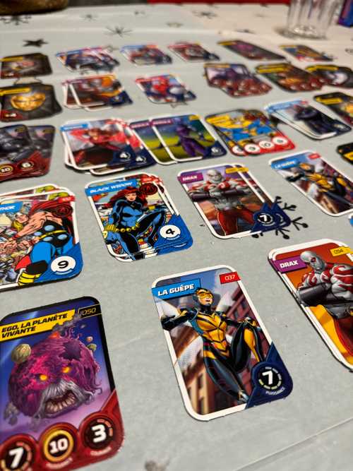 Don / échange cartes Marvel 