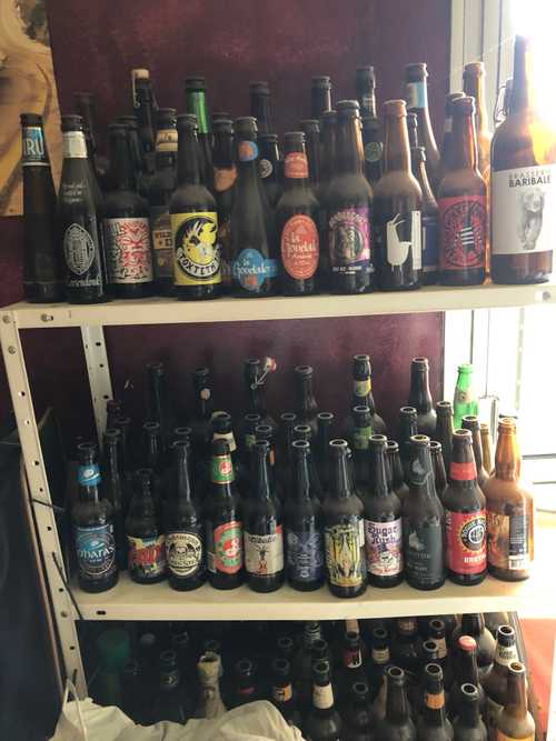 Collections de bières bouteilles