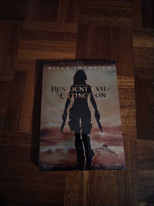 Resident Evil extinction DVD 